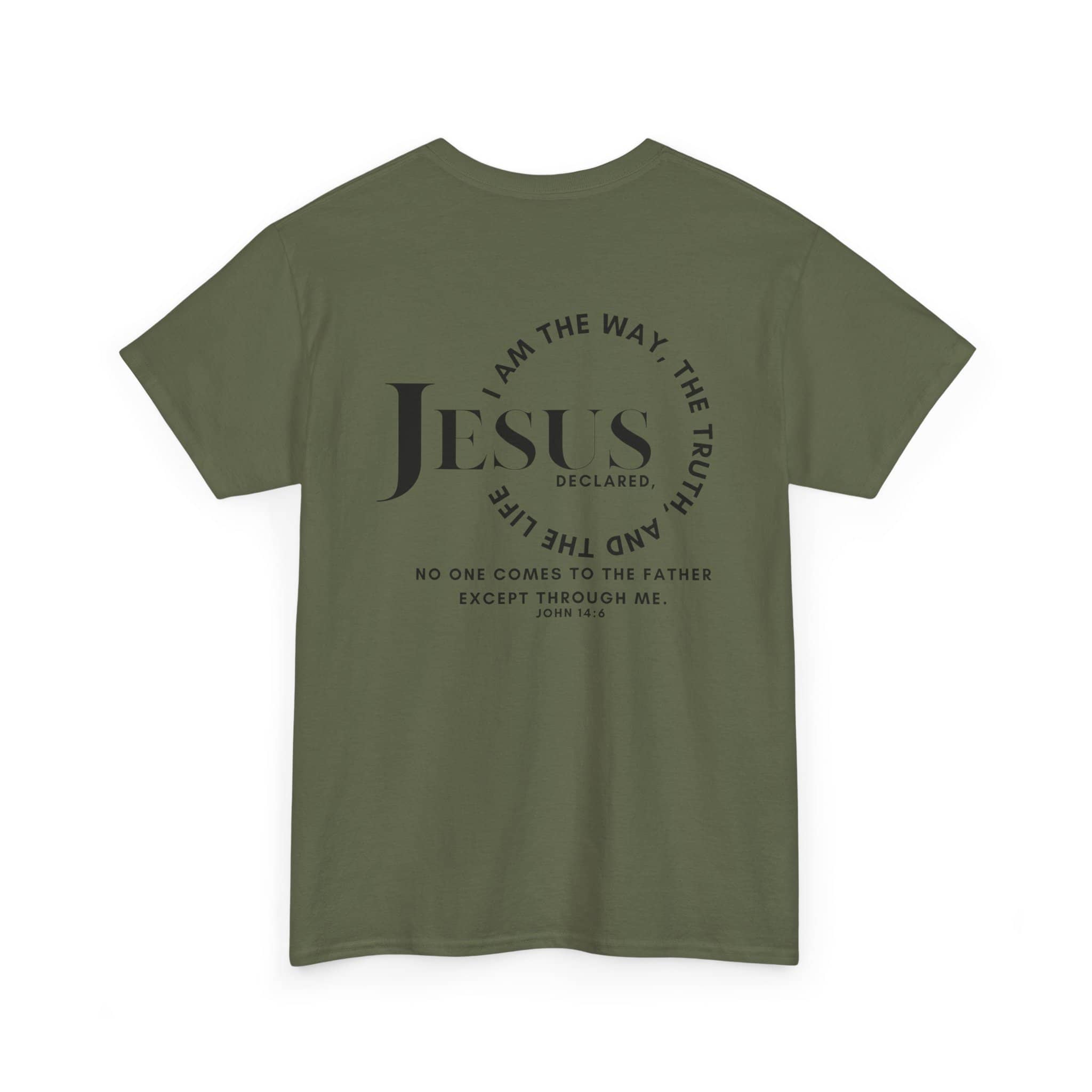 Jesus Is the Way, the Truth, The Life T-Shirt by Printify
