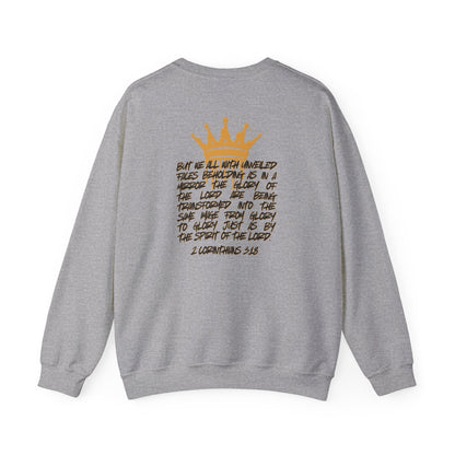 Glory To Glory Inspirational Apparel with 2 Corinthians 3:18