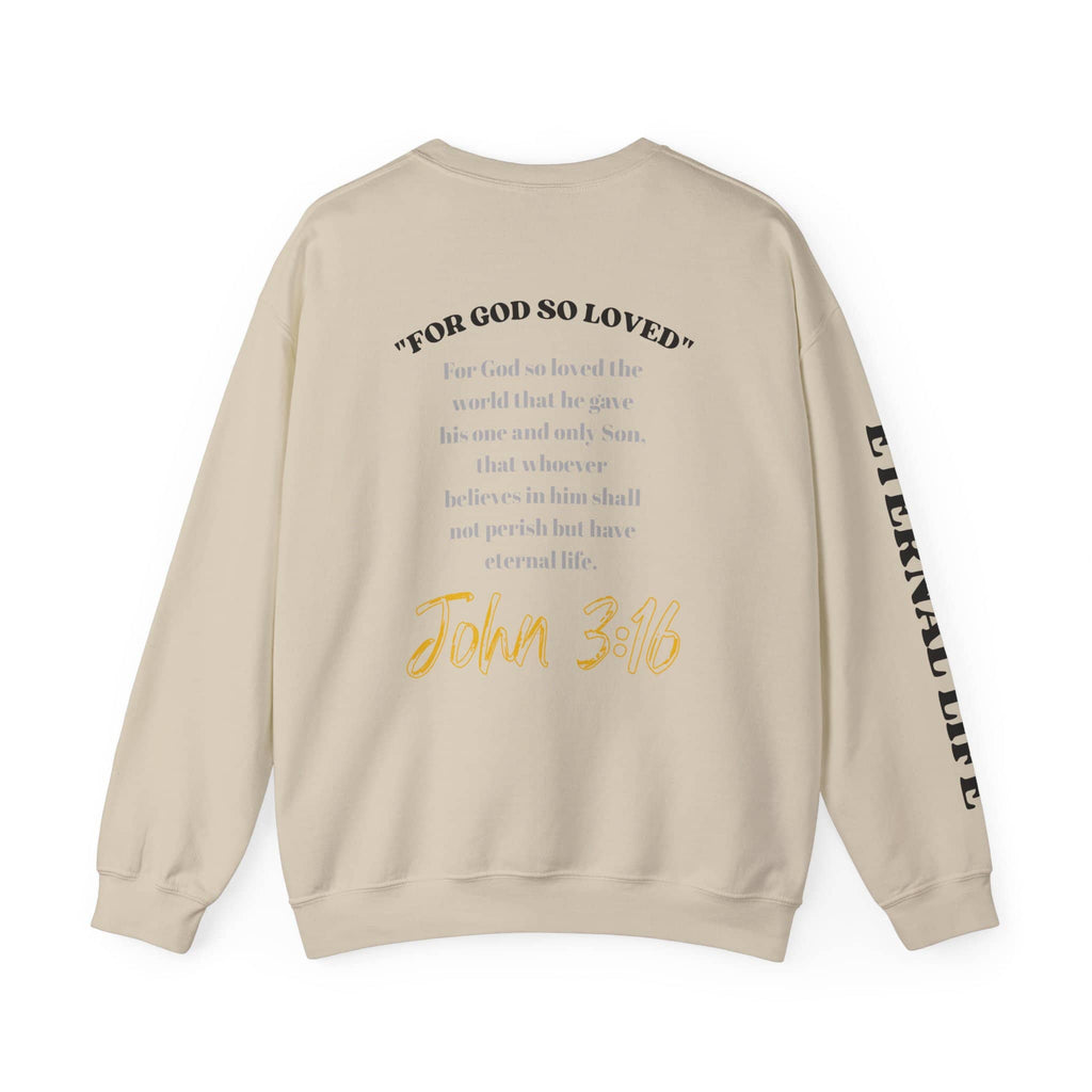 God So Loved - John 3:16 Sweatshirt