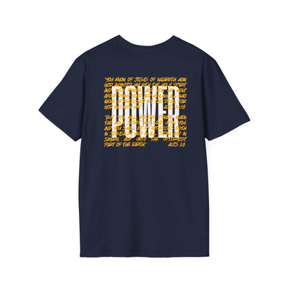 "Walking In Power" Men's T-Shirt-Acts 1:8 & Acts 10:38