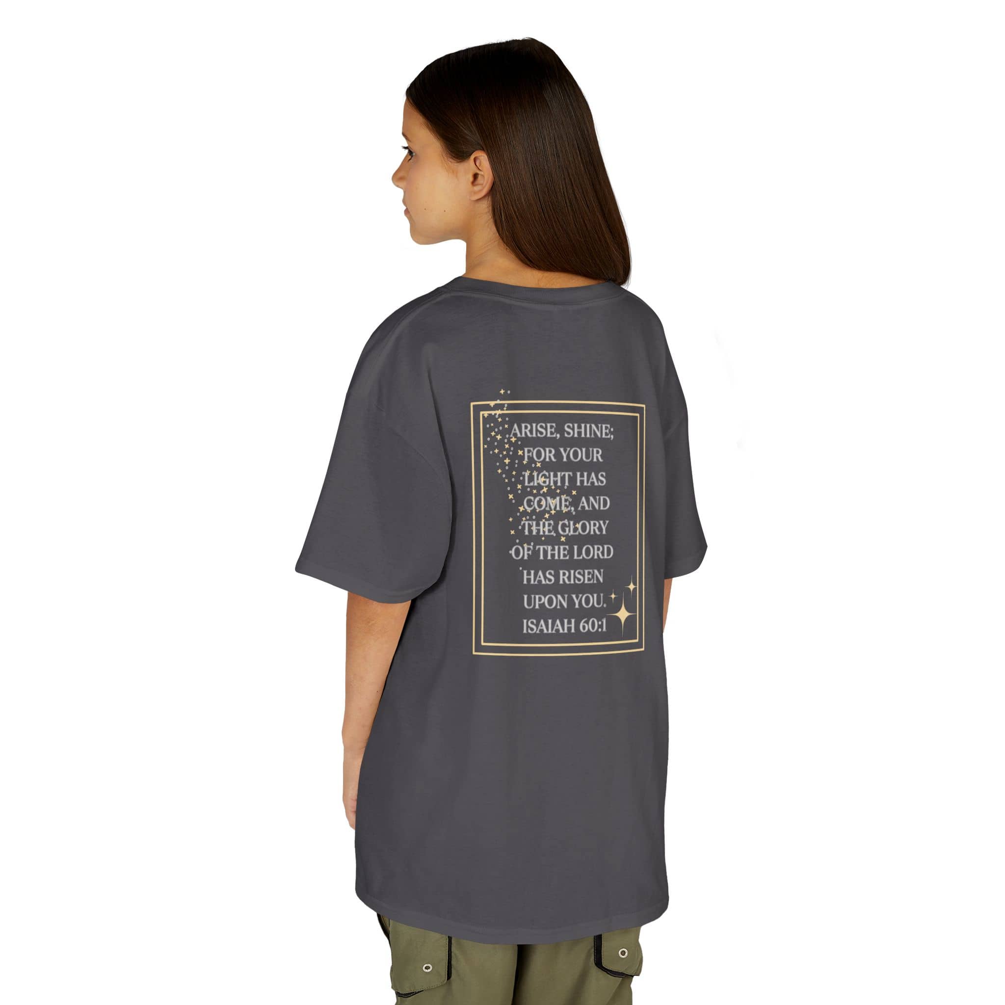 "Arise & Shine" Scripture Design Junior Girls Shirt