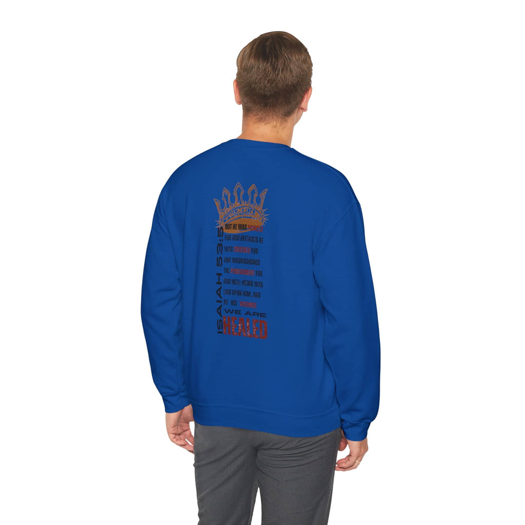 "Christ Our Healer" Men's Sweatshirt