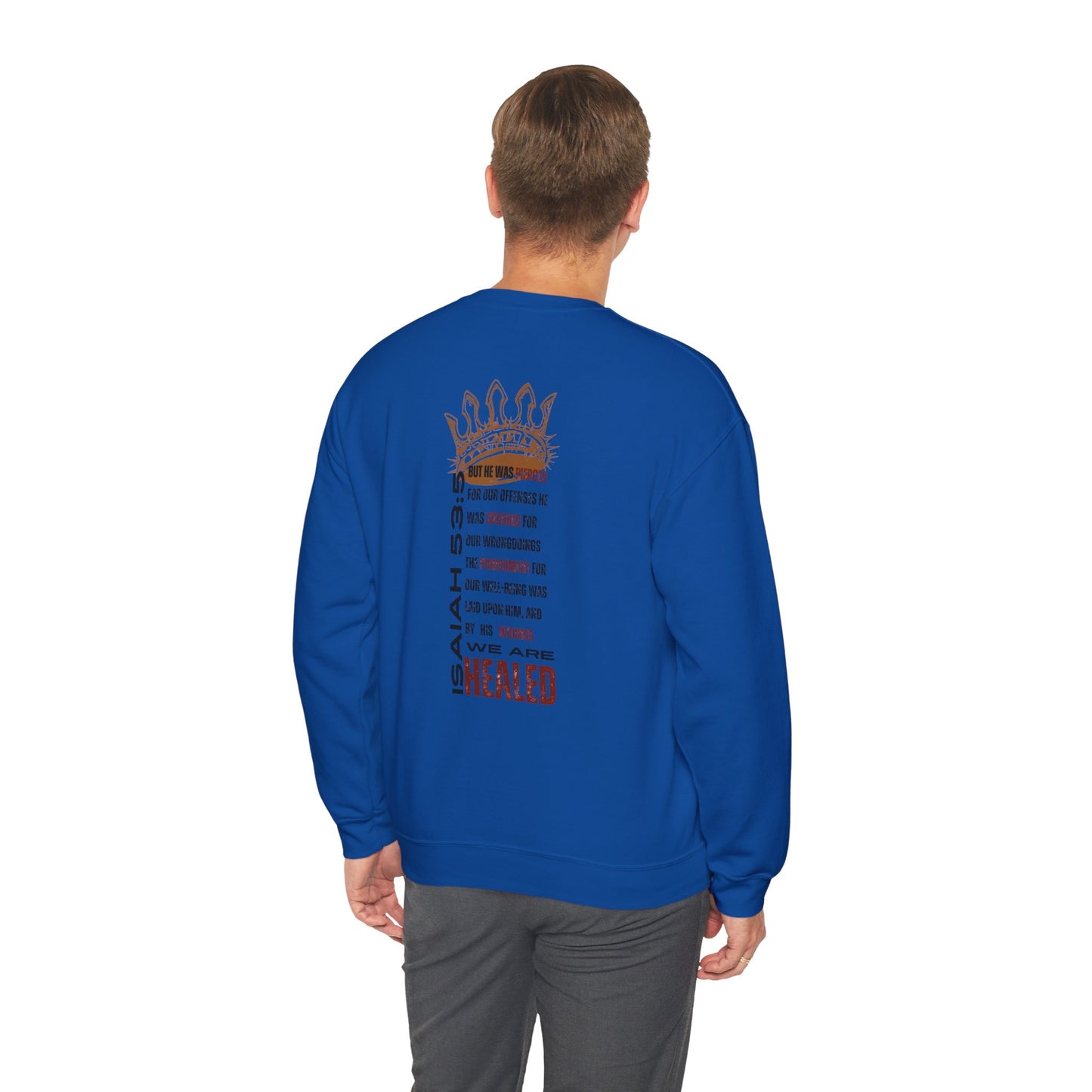 "Christ Our Healer" Men's Sweatshirt