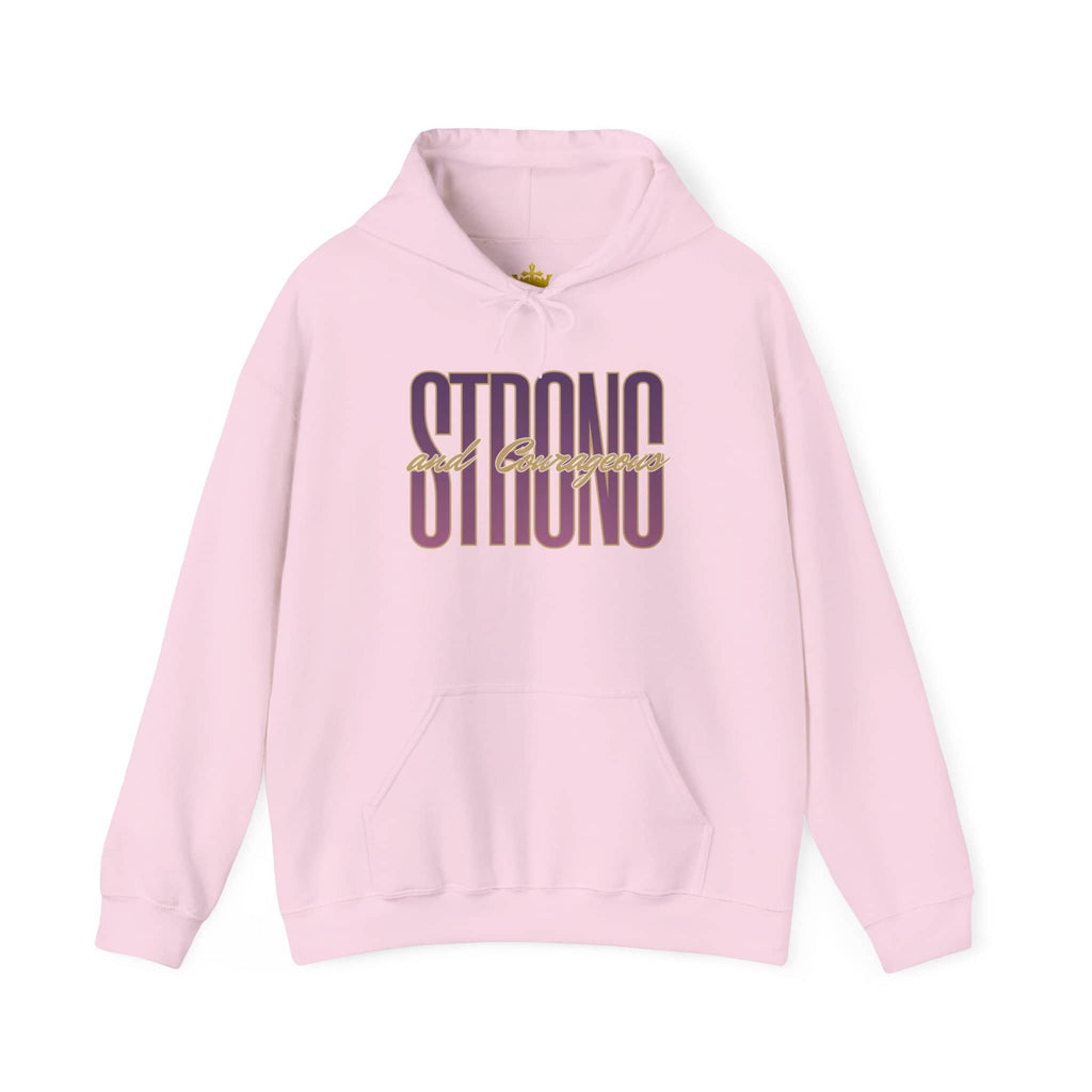 Strong and Courageous Hoodie 1 Corinthians 16:13 Women’s Sweatshirt