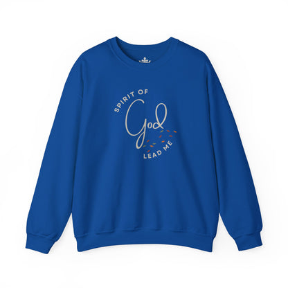 "Spirit Lead Me" (Dark Fabric Design) Women's Sweatshirt