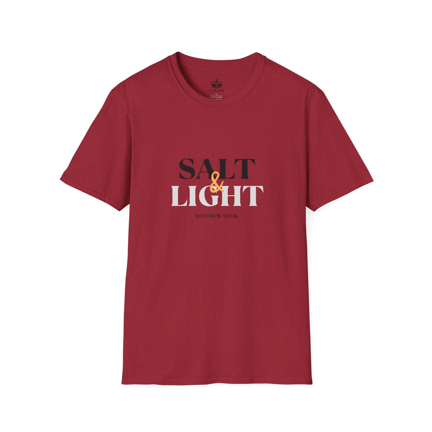 Salt & Light Christian Men's Graphic Shirt By Logos