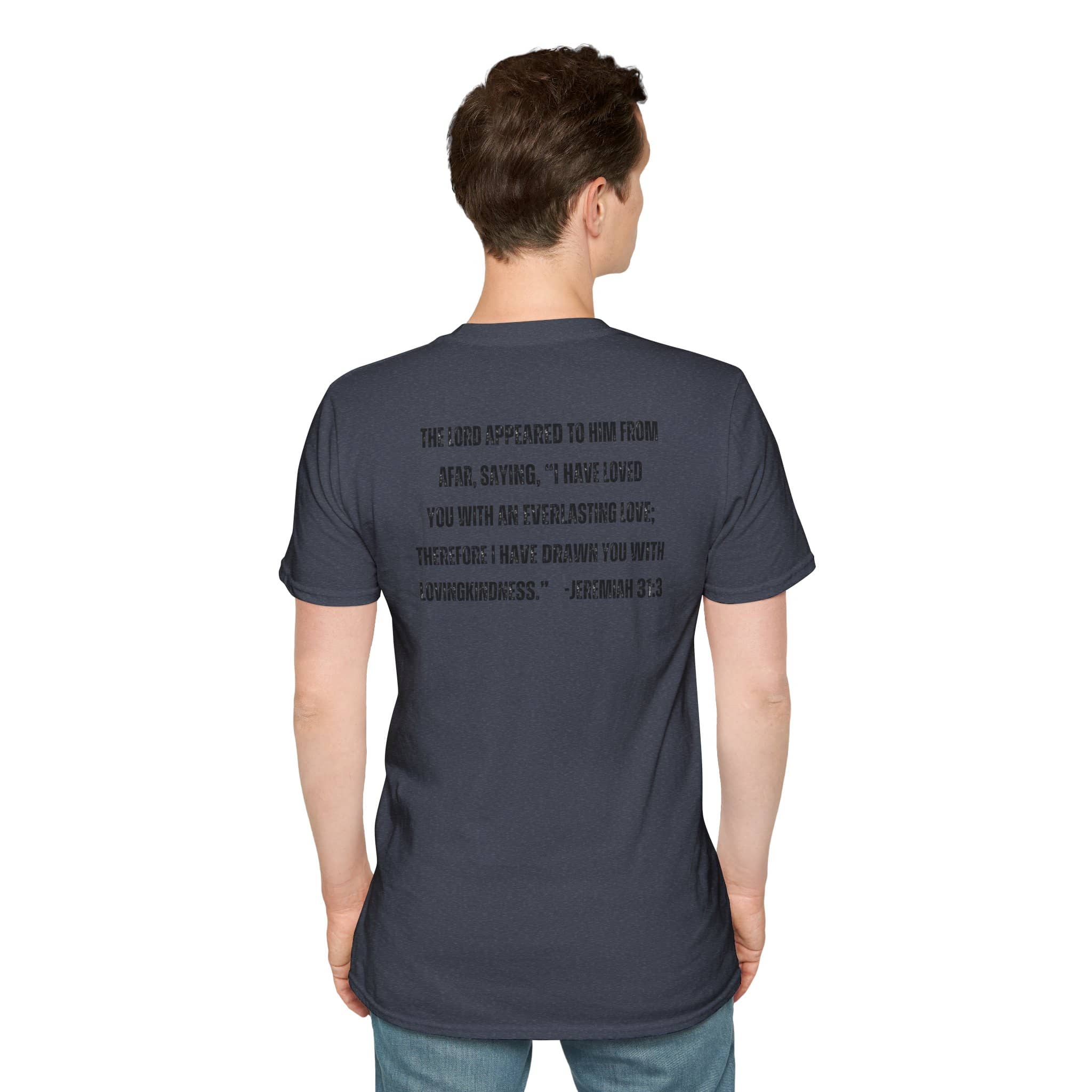 Loved By Jesus Christian Graphic T-Shirt