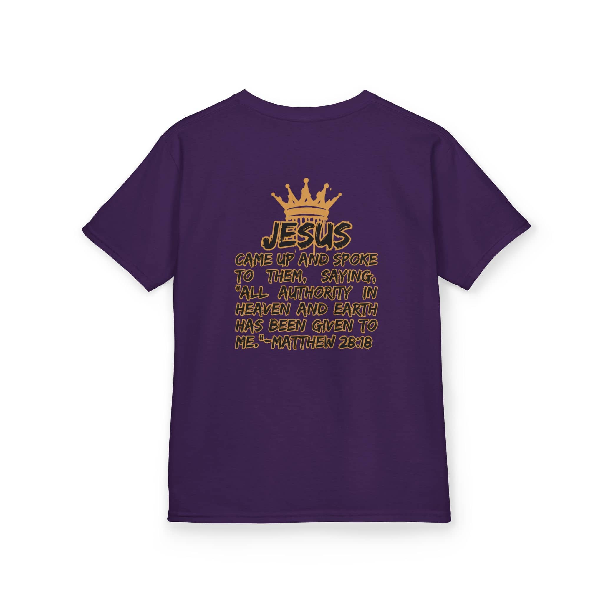 Christ Our KIng - Christian Junior Kids T-Shirt by Logos Co.