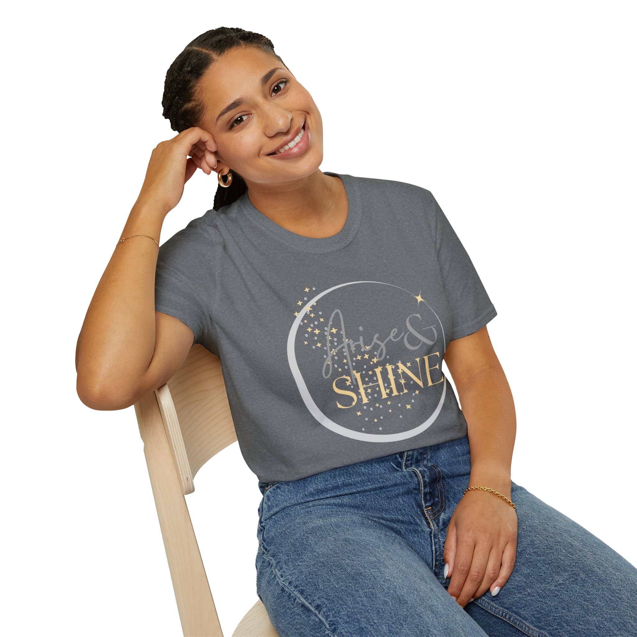 Arise And Shine T Shirt Featuring Isaiah 60:1