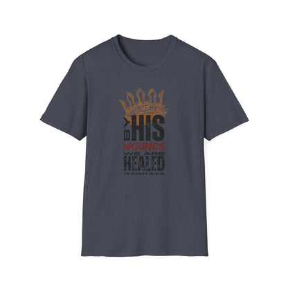 Christ Our Healer - Isaiah 53:5 Men's Apparel