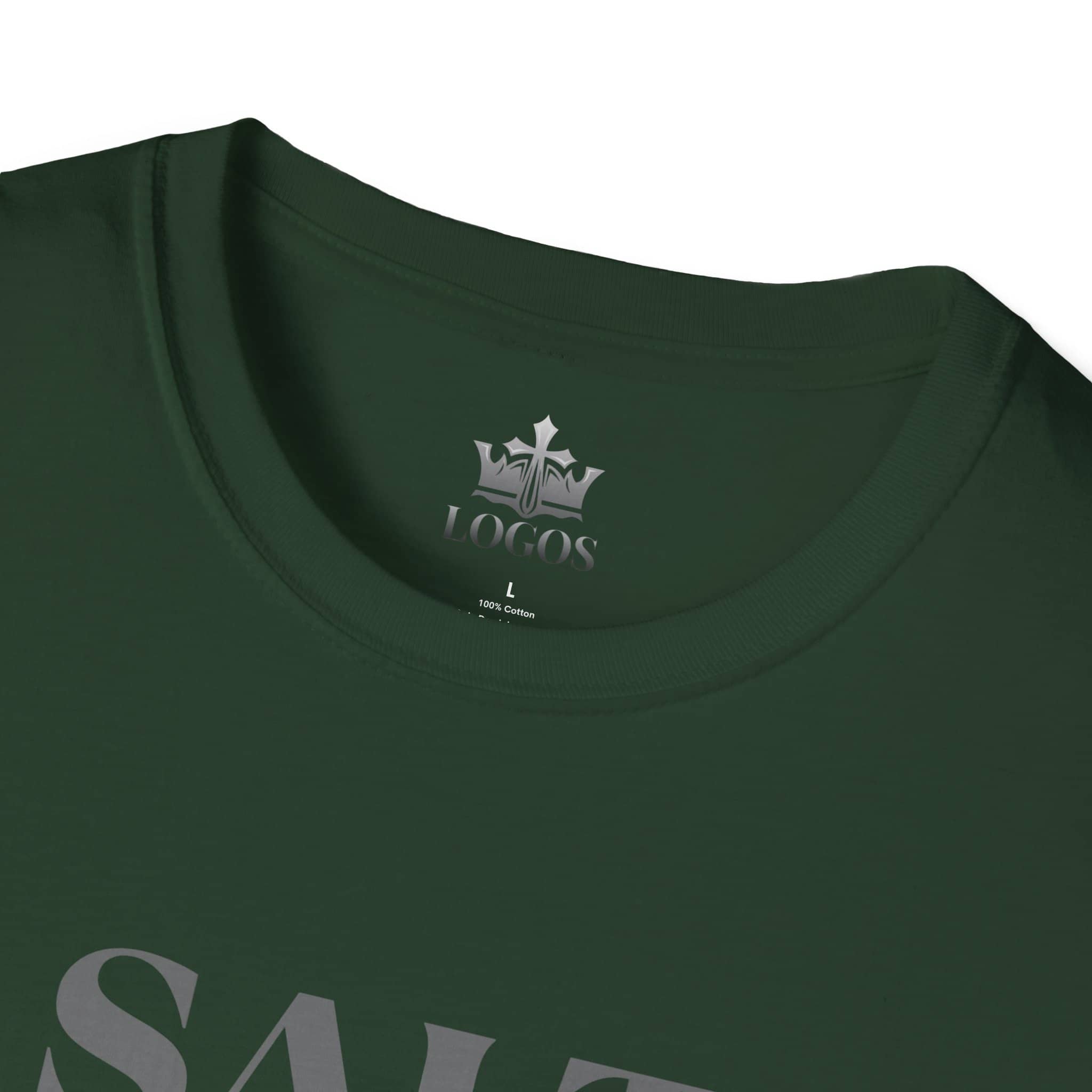 "Salt & Light" Lightweight Christian T-Shirt-Dark Fabric Design