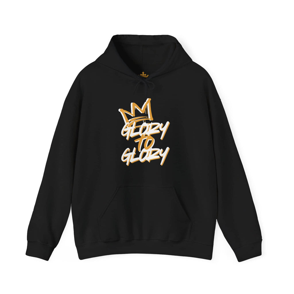 Glory to Glory Hoodie 2 Corinthians 3:18 Design