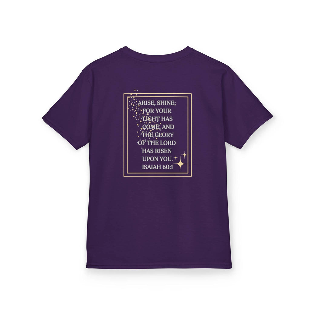 "Arise & Shine" Scripture Design Junior Girls Shirt