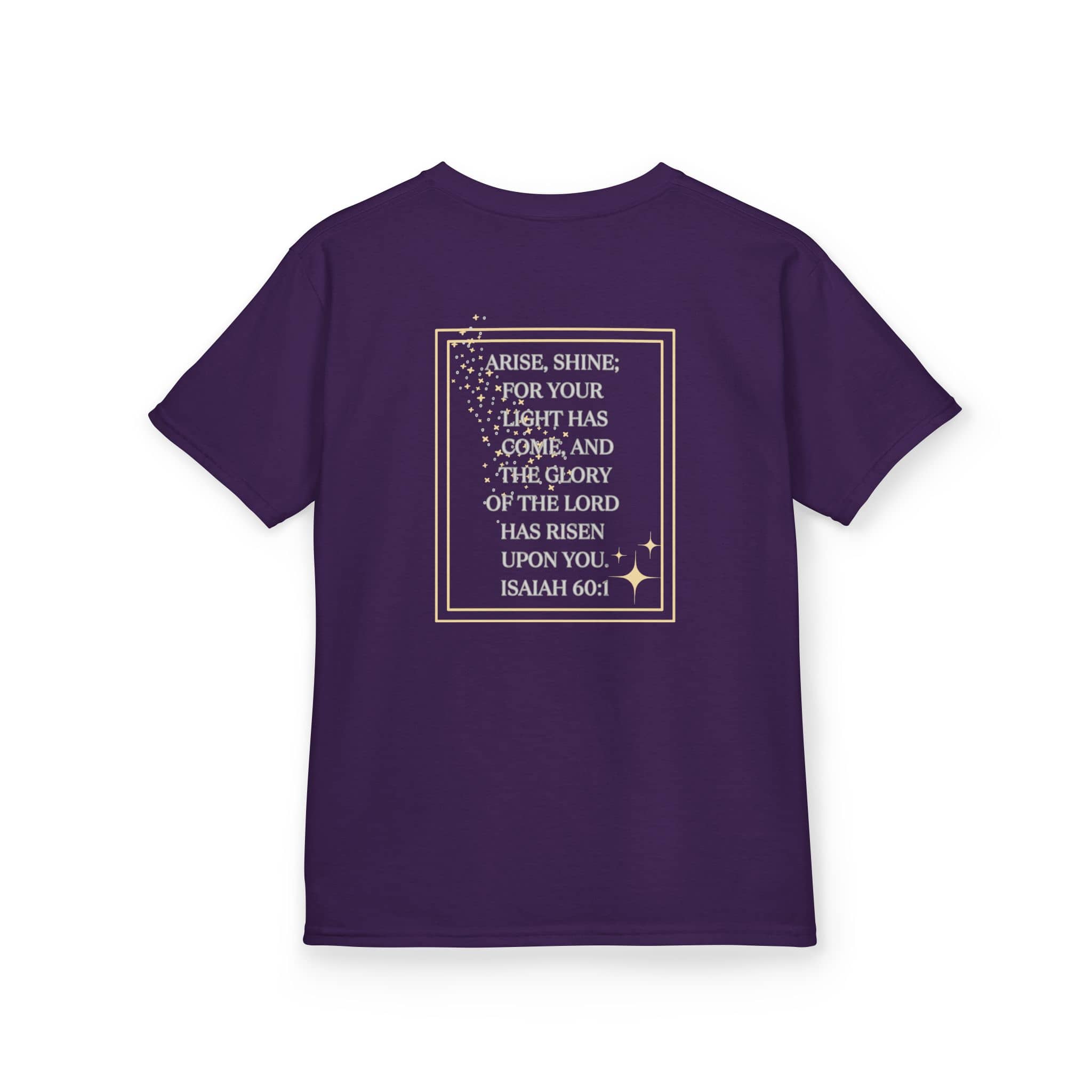 "Arise & Shine" Scripture Design Junior Girls Shirt