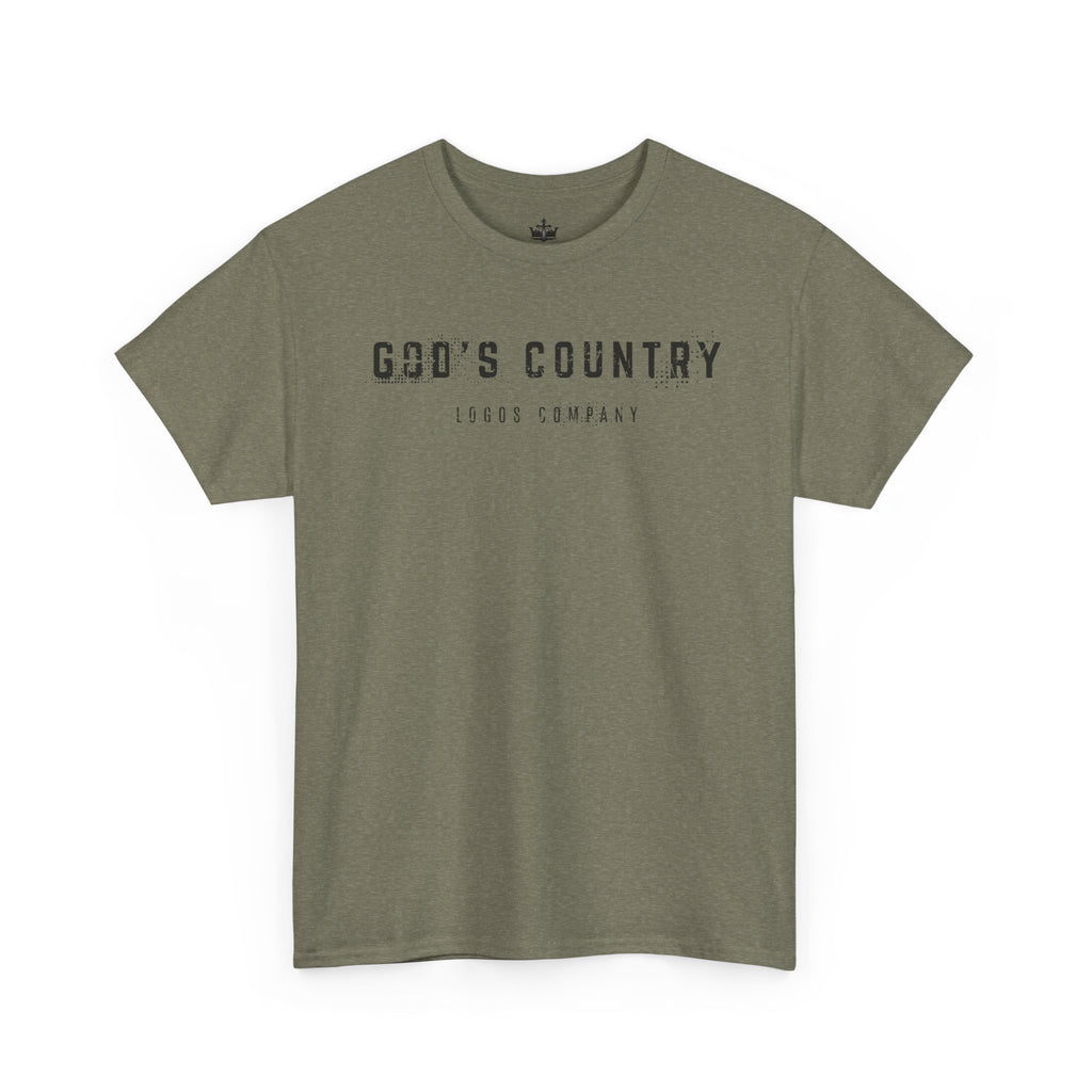 "God's Country" — Bold Christian Patriot T-Shirt
