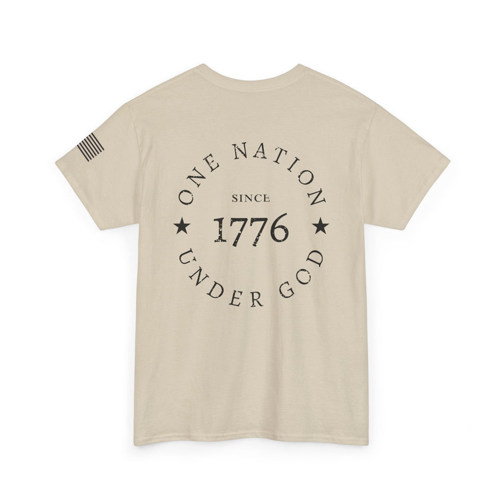1776 "One Nation Under God" Patriotic 250th Anniversary T-Shirt