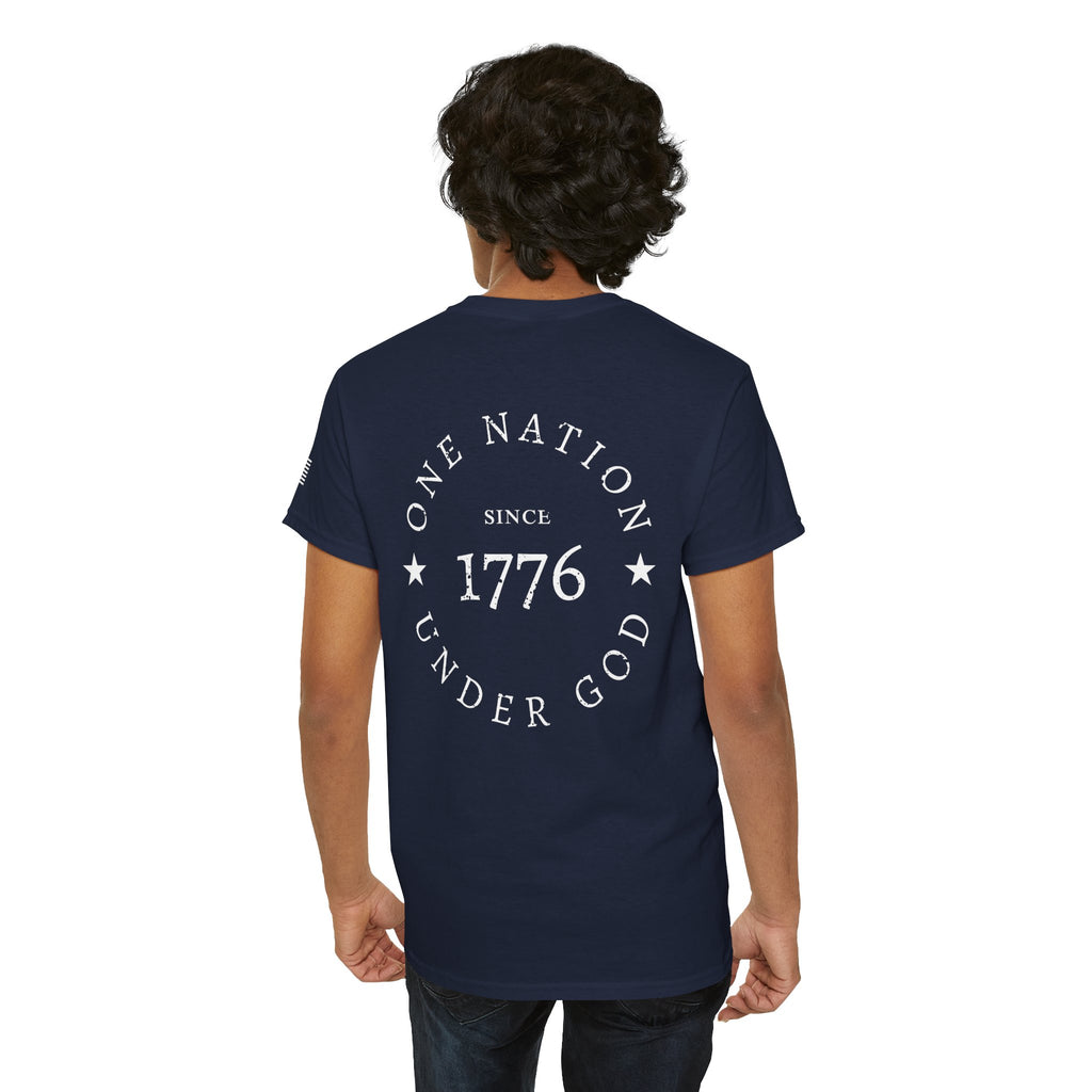 1776 "One Nation Under God" Patriotic 250th Anniversary T-Shirt