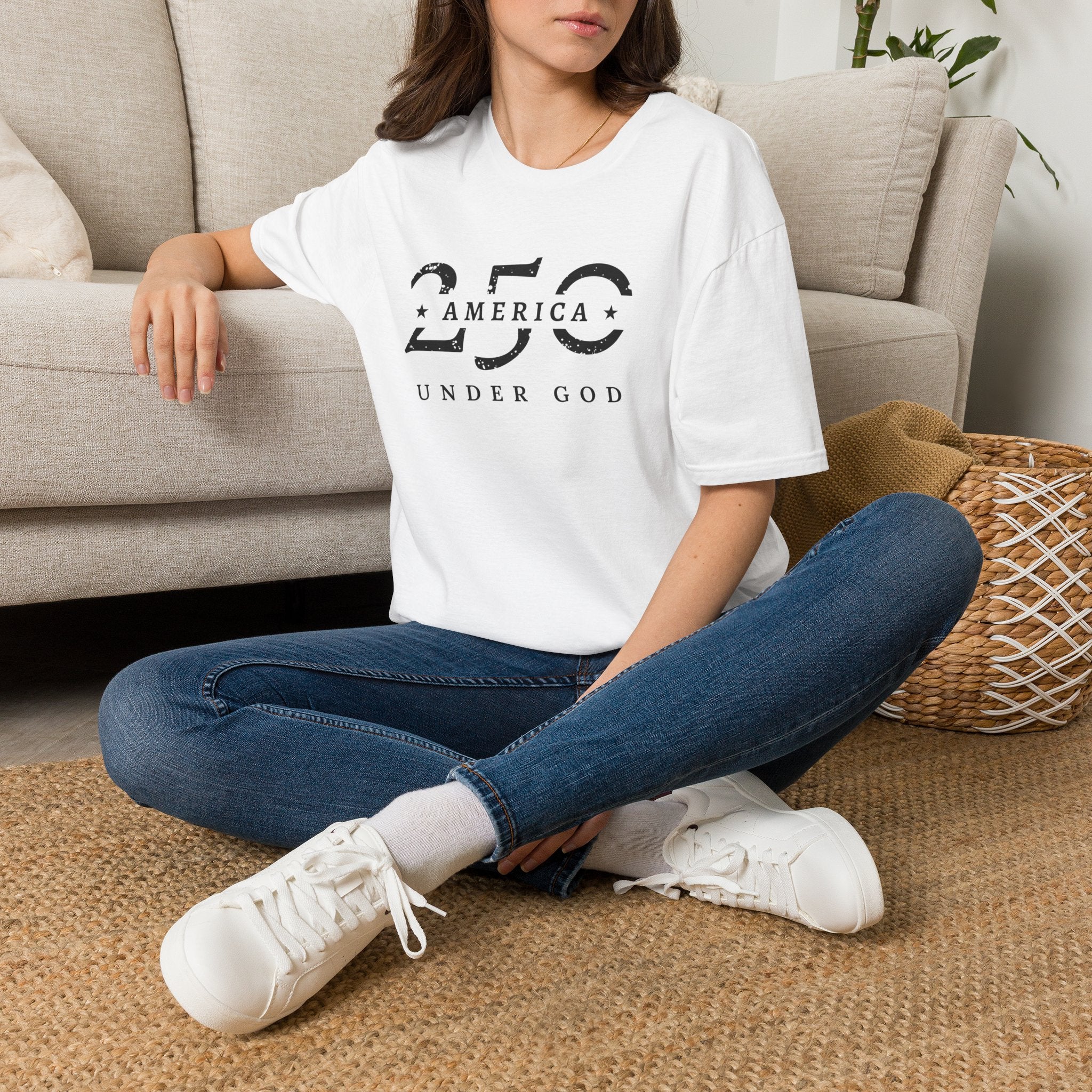 "One Nation Under God" - Patriotic 250th Anniversary T-Shirt