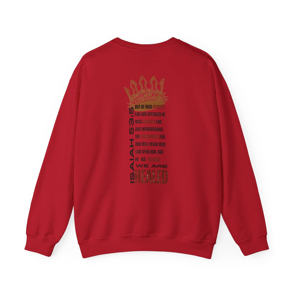 "Christ Our Healer" Men's Sweatshirt