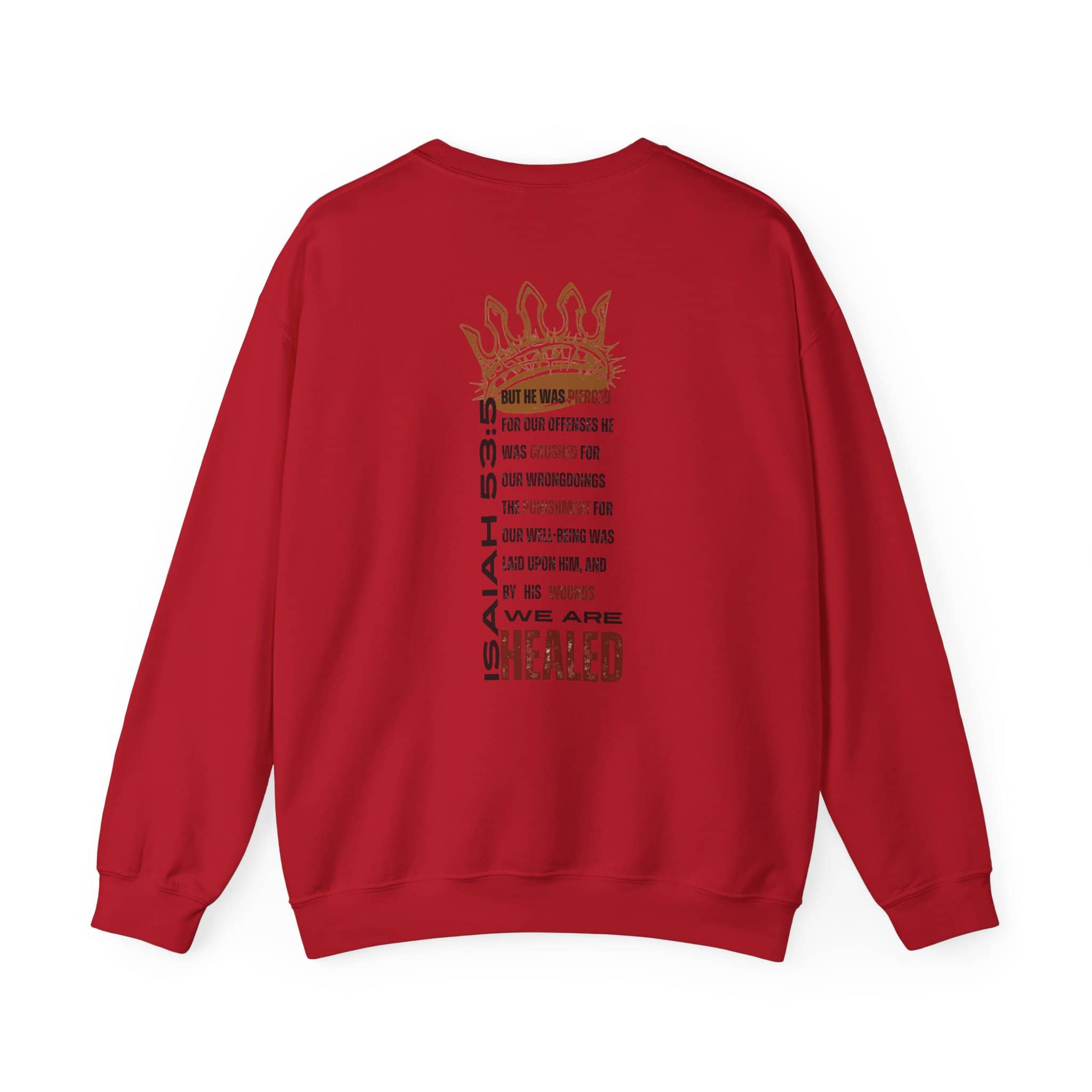 "Christ Our Healer" Men's Sweatshirt