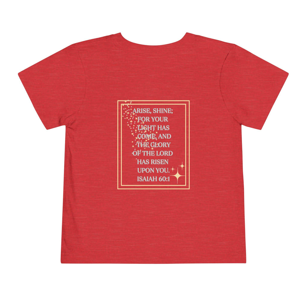 Arise & Shine Toddler Girls Scripture Tee