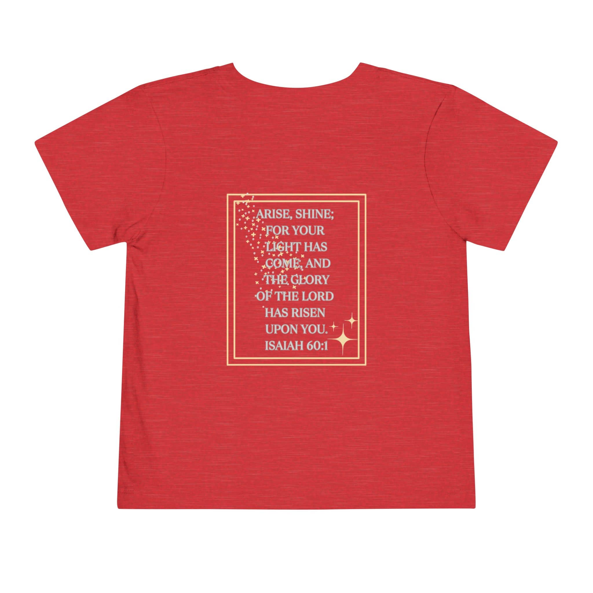 Arise & Shine Toddler Girls Scripture Tee
