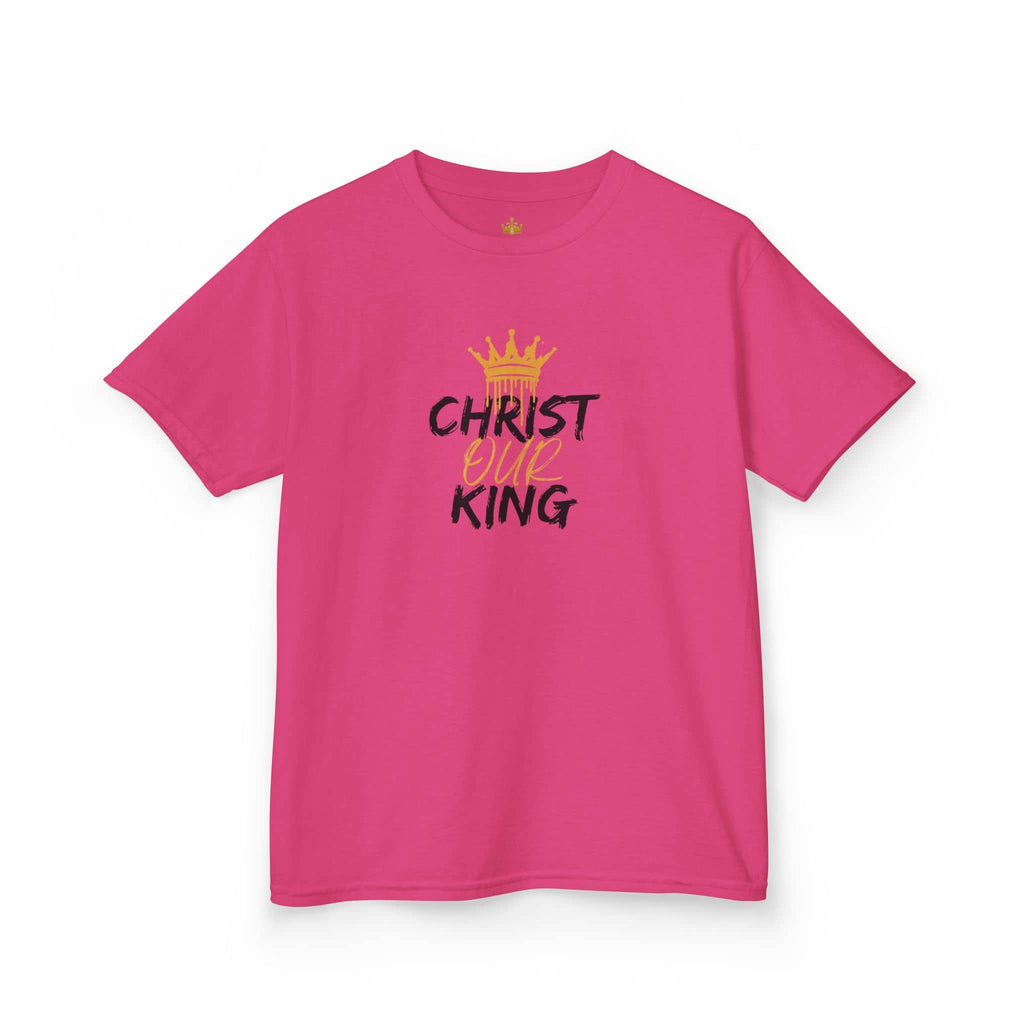 Christ Our KIng - Christian Junior Kids T-Shirt by Logos Co.