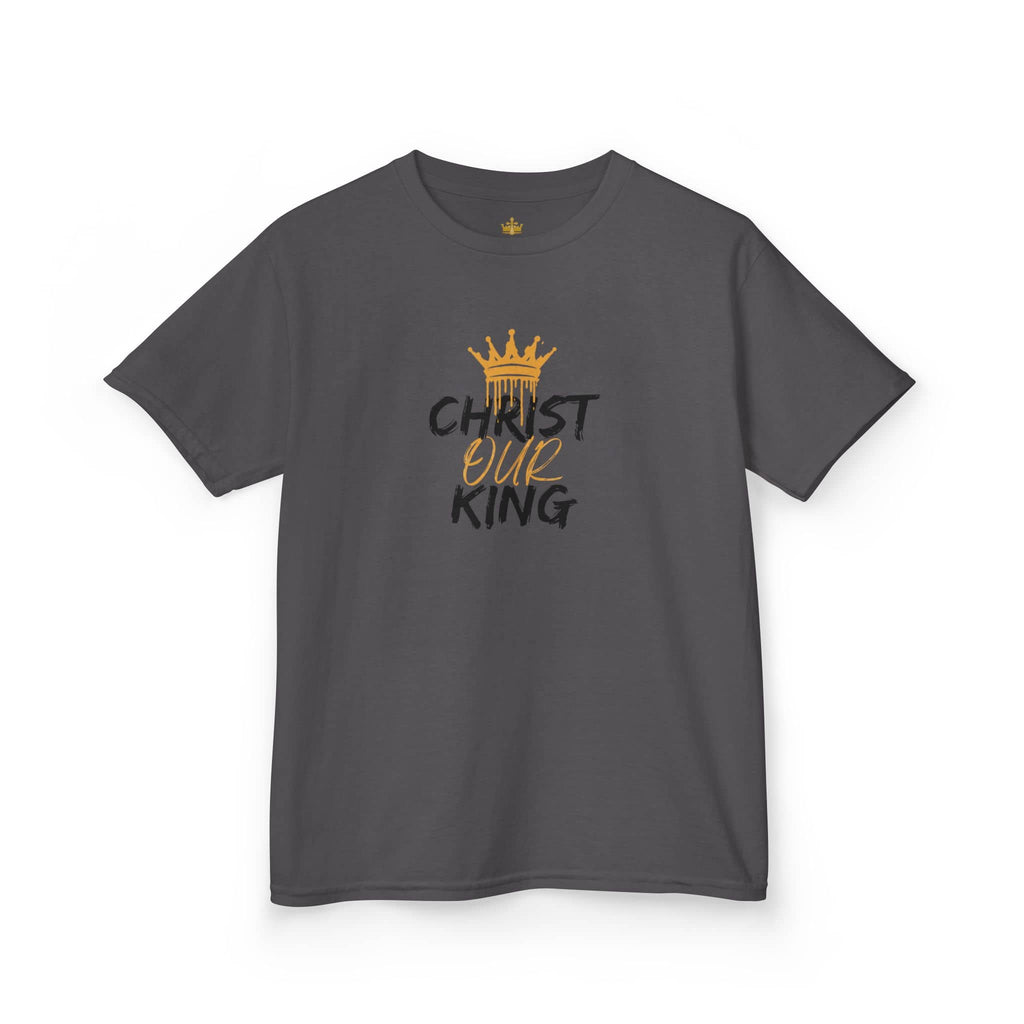 Christ Our KIng - Christian Junior Kids T-Shirt by Logos Co.