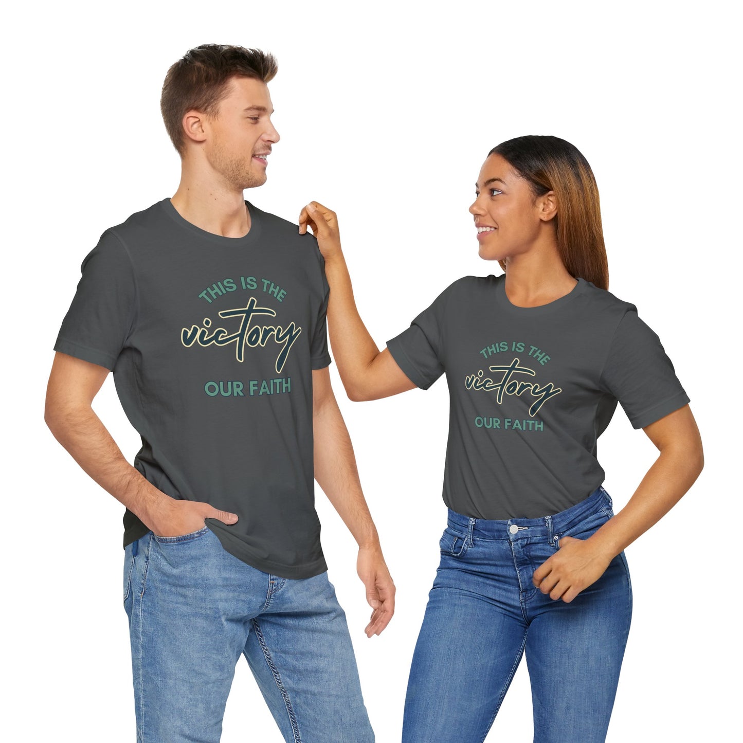 This Is The Victory T-shirt Men And Womens Faith Inspired Tee