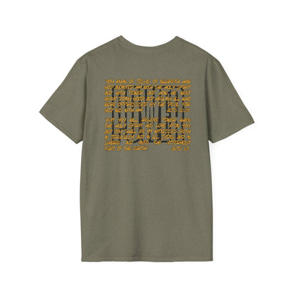 "Walking In Power" Men's T-Shirt-Acts 1:8 & Acts 10:38