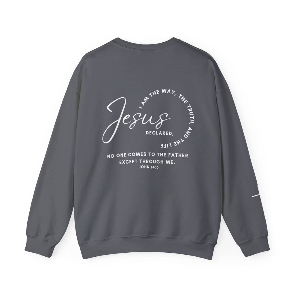 Jesus: The Way, The Truth, The Life Sweatshirt | Logos Co.