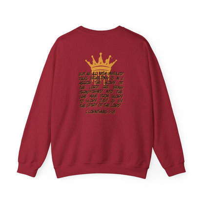"Glory to Glory" Women's Sweatshirt- 2 Corinthians 3:18