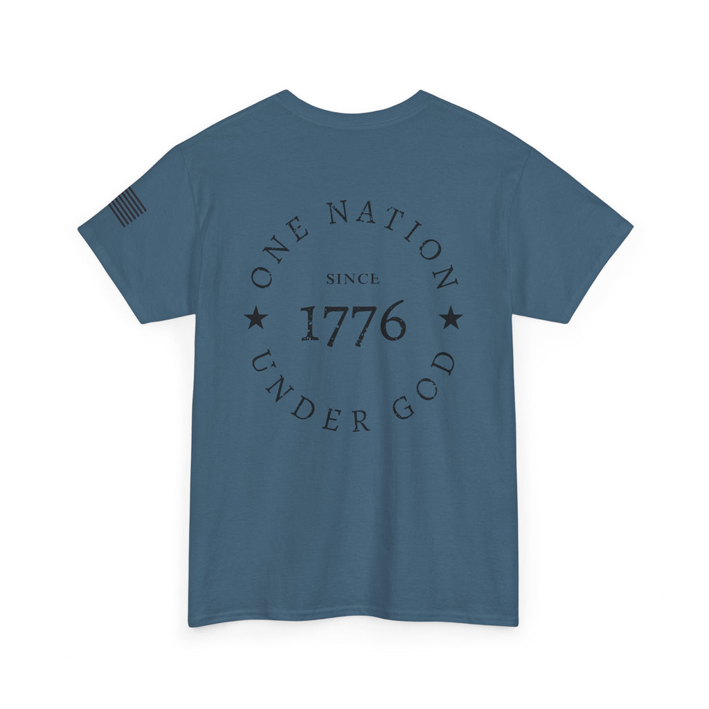1776 "One Nation Under God" Patriotic 250th Anniversary T-Shirt