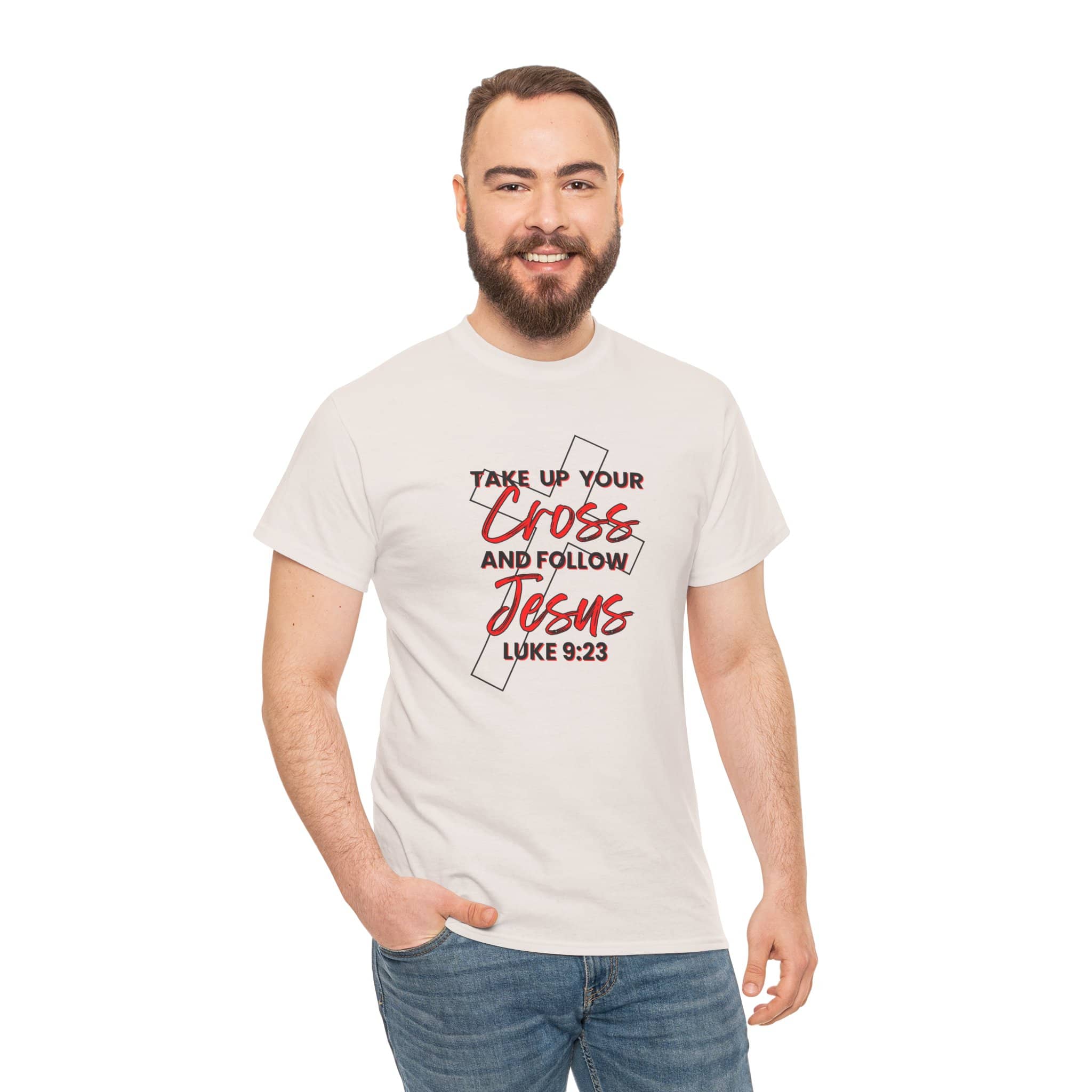 "Take up Your Cross" Heavy Cotton Shirt
