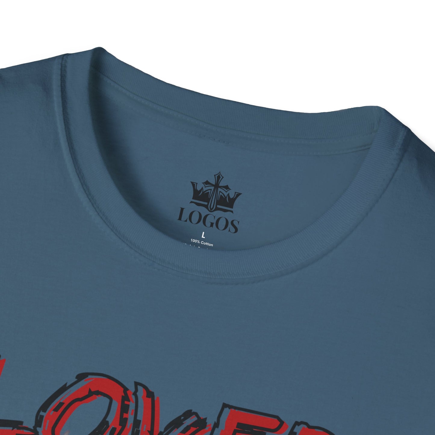 Loved By Jesus Christian Graphic T-Shirt