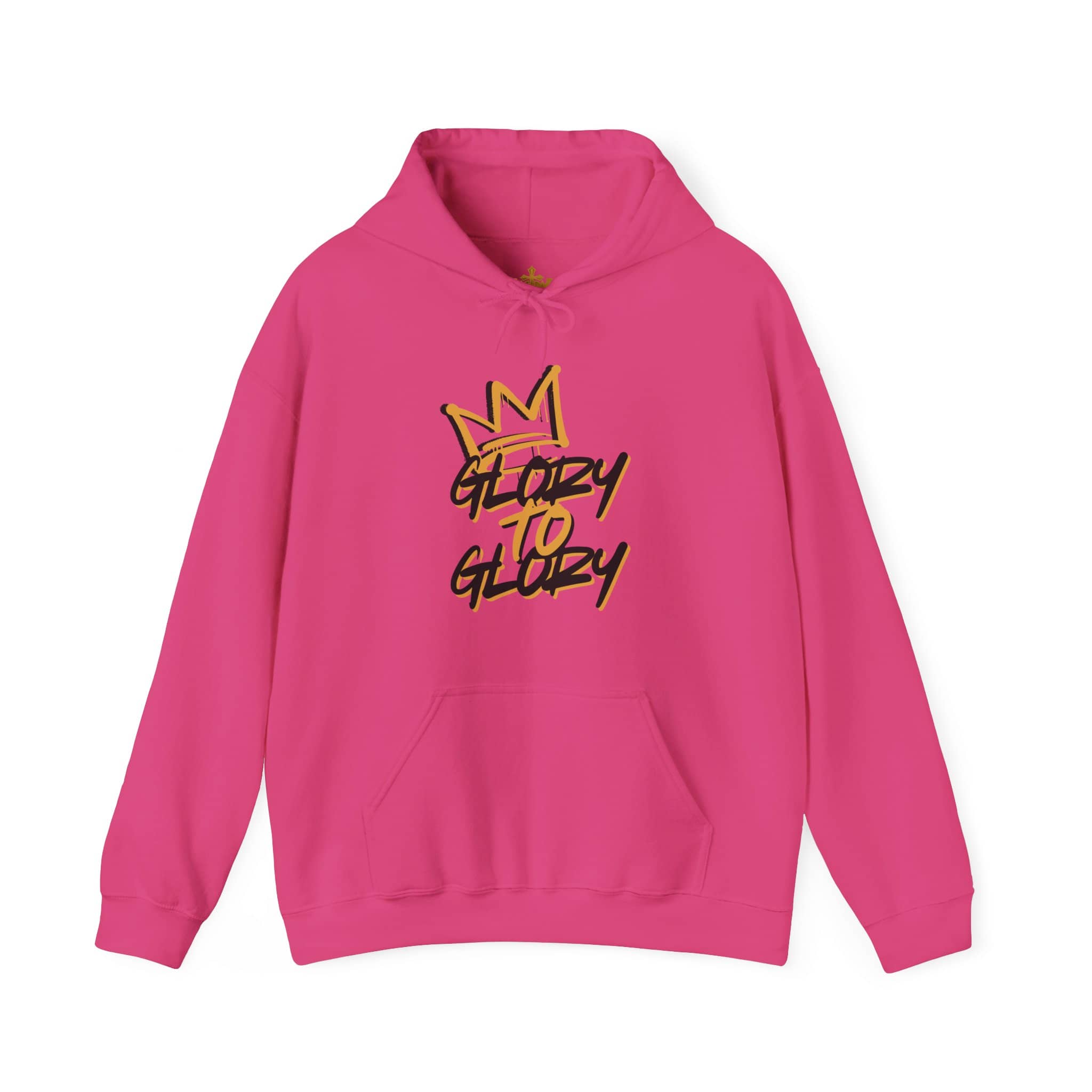 Glory to Glory Hoodie 2 Corinthians 3:18 Design