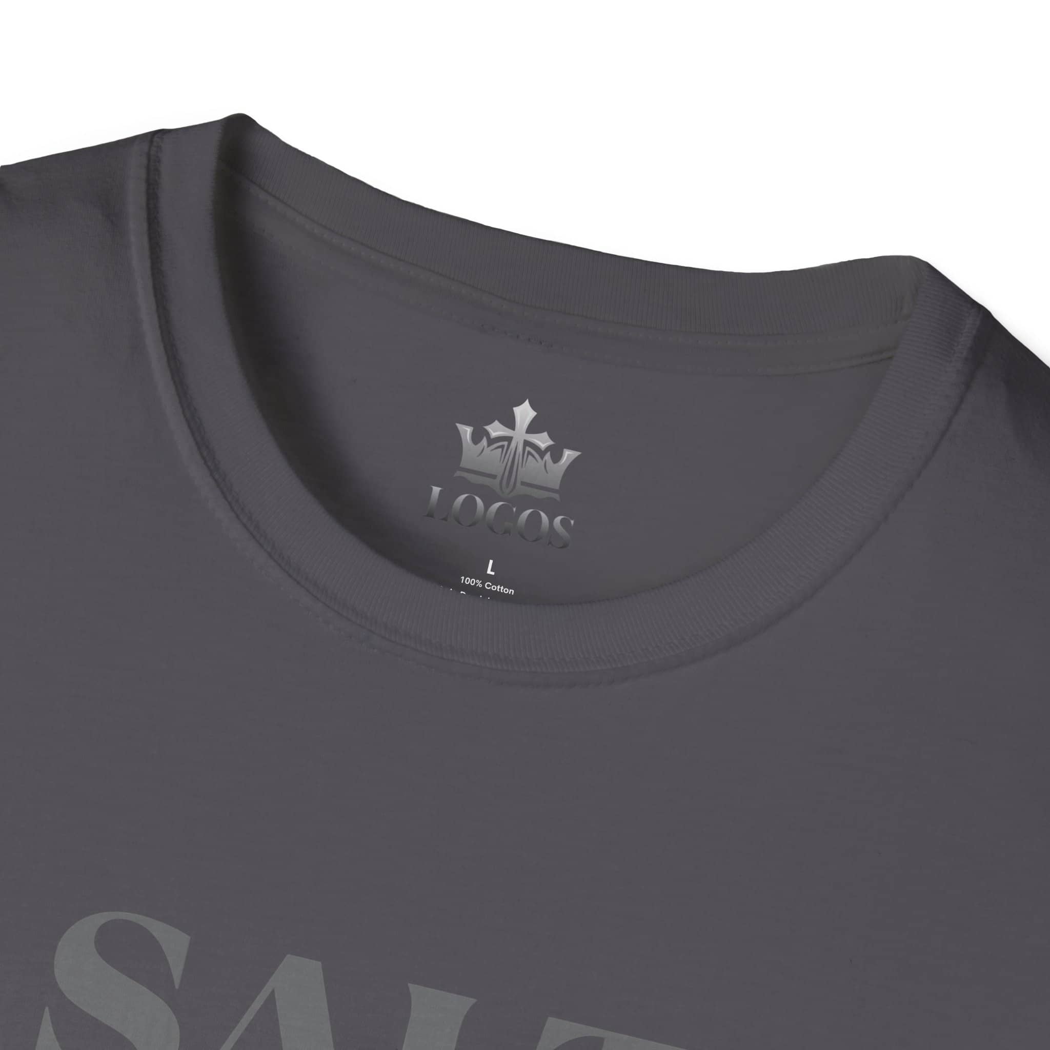 "Salt & Light" Lightweight Christian T-Shirt-Dark Fabric Design