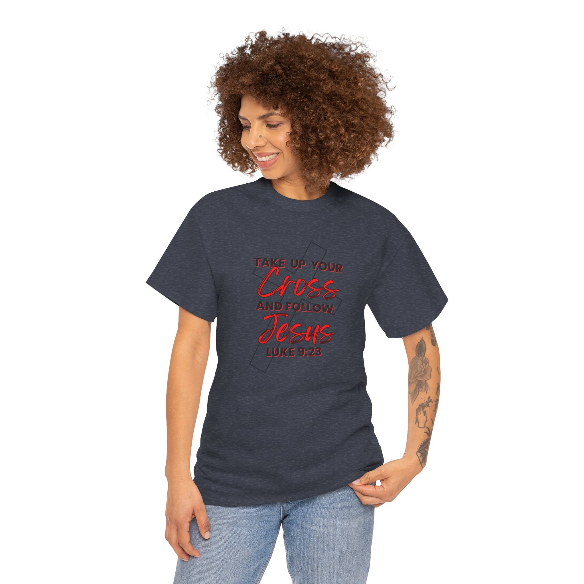"Take up Your Cross" Heavy Cotton Shirt