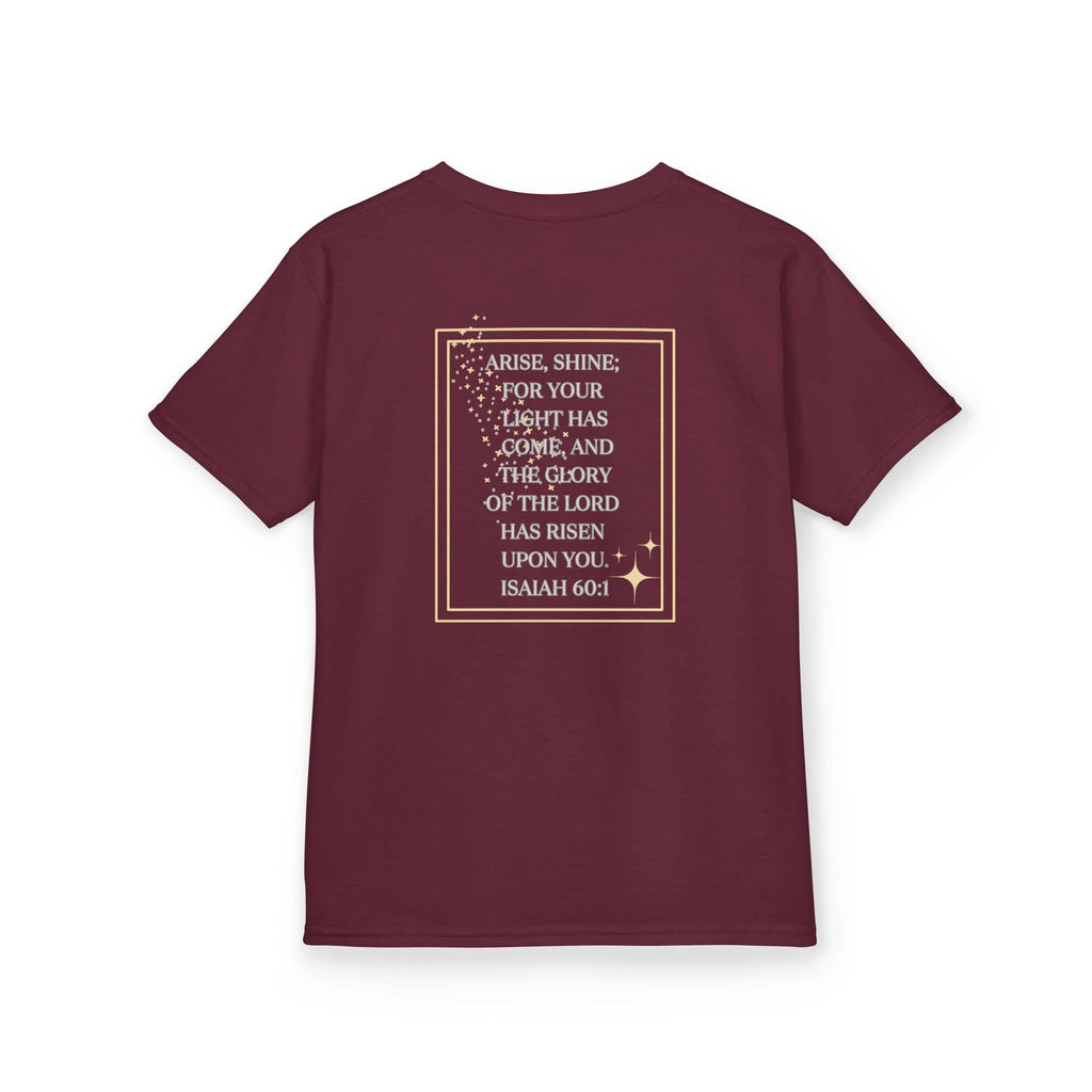 "Arise & Shine" Scripture Design Junior Girls Shirt