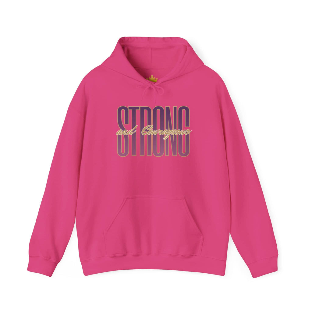 Strong and Courageous Hoodie 1 Corinthians 16:13 Women’s Sweatshirt
