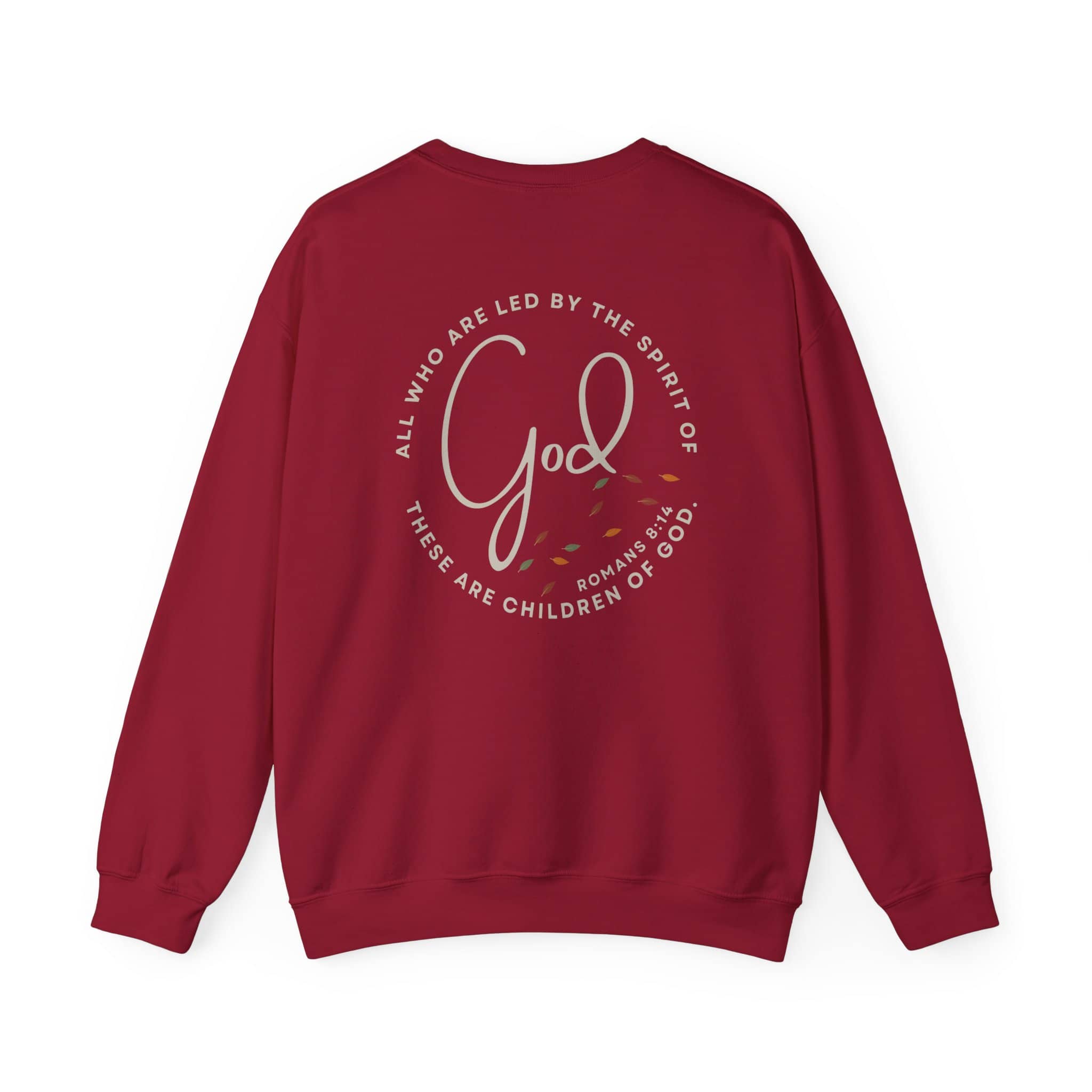 "Spirit Lead Me" Sweatshirt - Dark Fabric Design