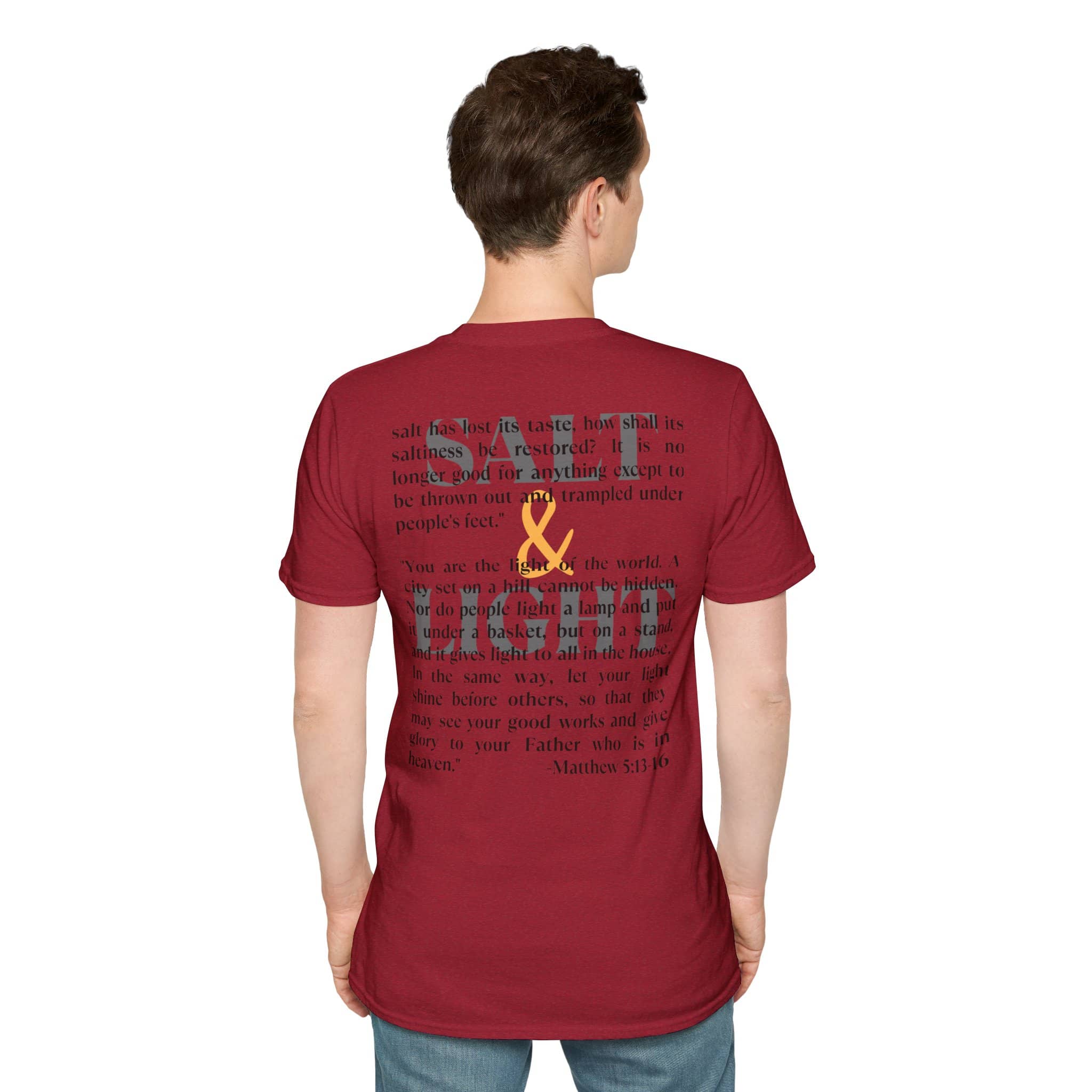 Salt & Light Christian Men's Graphic Shirt By Logos
