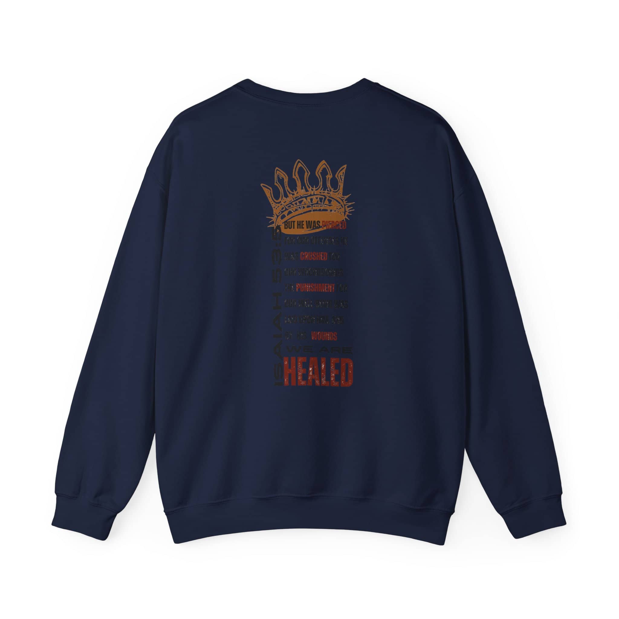 "Christ Our Healer" Men's Sweatshirt