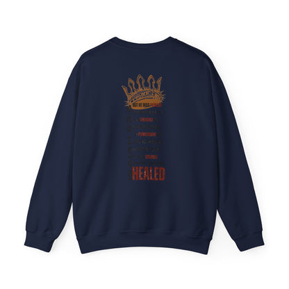"Christ Our Healer" Men's Sweatshirt