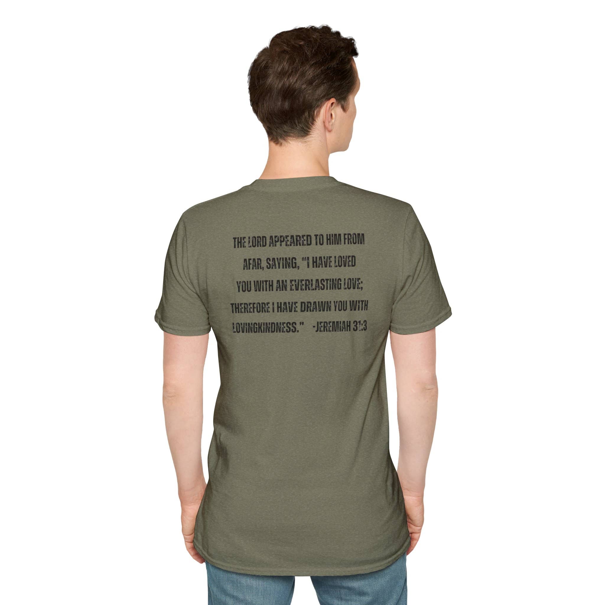 Loved By Jesus Christian Graphic T-Shirt