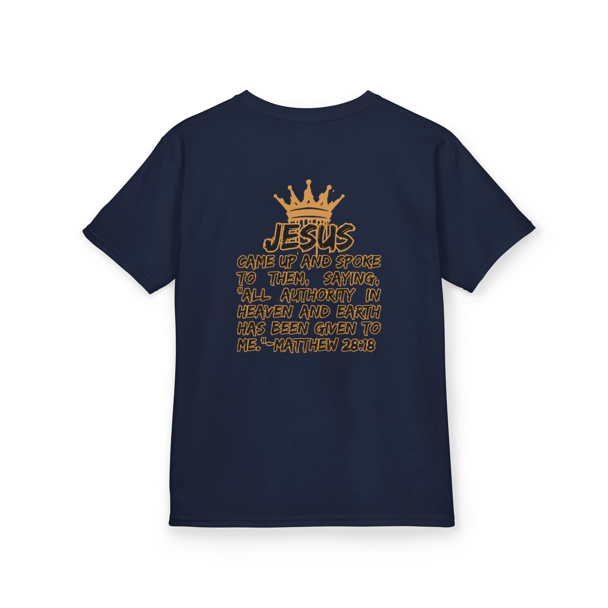 Christ Our KIng - Christian Junior Kids T-Shirt by Logos Co.