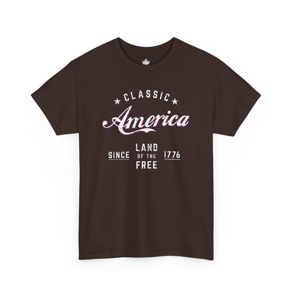 "Land of the Free" — Patriotic 250th Anniversary T-Shirt (Classic America, Since 1776)