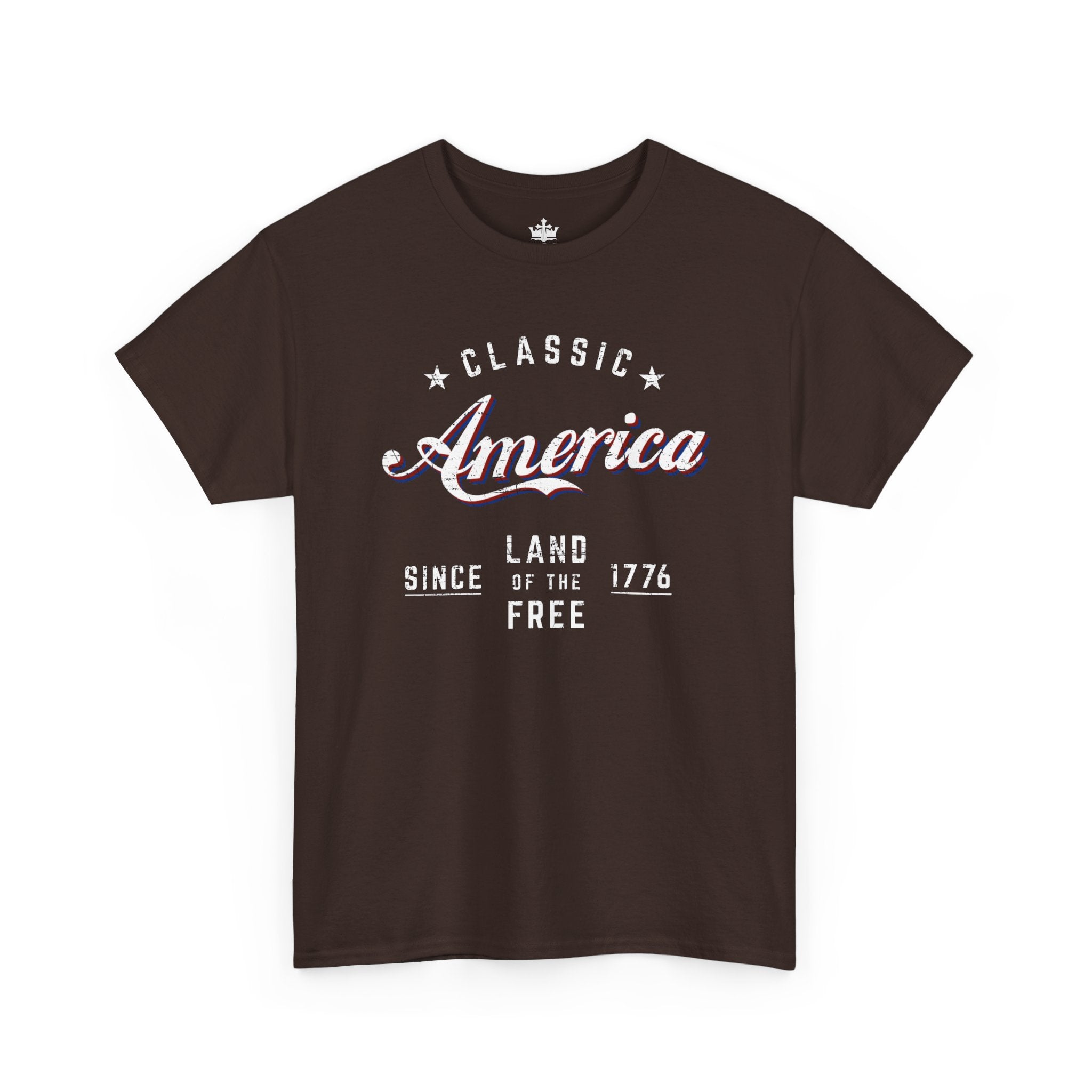 "Land of the Free" — Patriotic 250th Anniversary T-Shirt (Classic America, Since 1776)