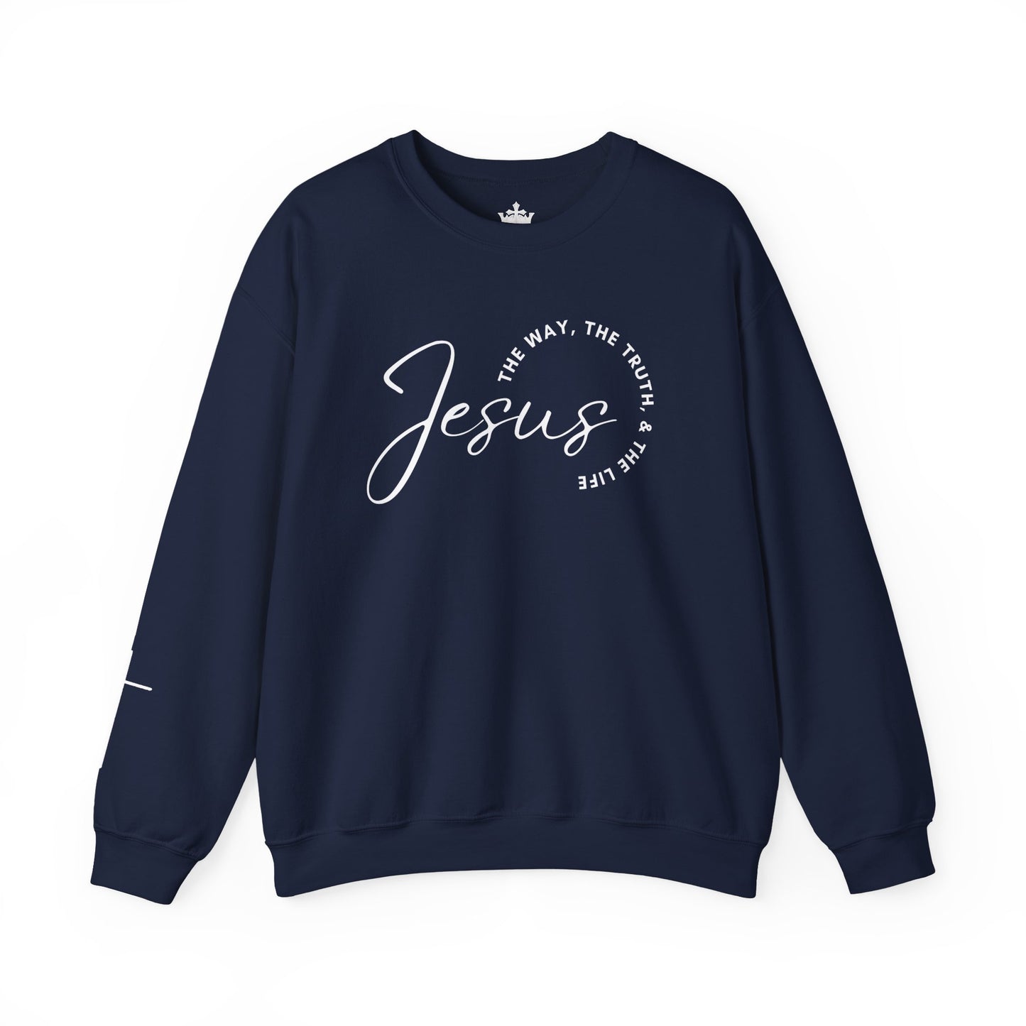 Jesus: The Way, The Truth, The Life Sweatshirt | Logos Co.