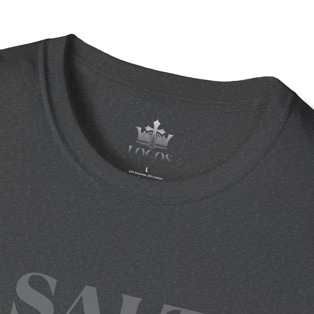 "Salt & Light" Lightweight Christian T-Shirt-Dark Fabric Design
